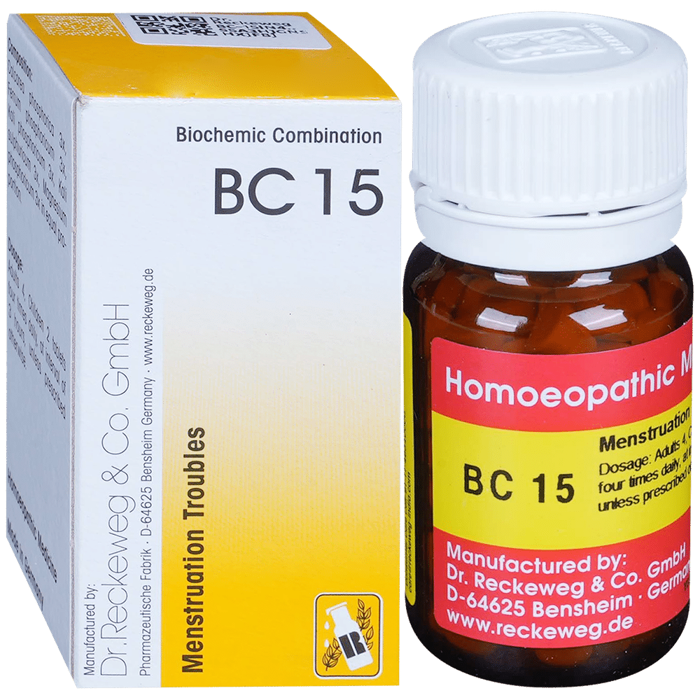 Dr. Reckeweg Bio-Combination 15 (BC 15) Tablet Dr. Reckeweg Bio-Combination 15 (BC 15) Tablet