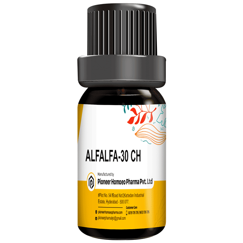 Pioneer Pharma Alfalfa Globules Pellets Multidose Pills 30 CH Pioneer Pharma Alfalfa Globules Pellets Multidose Pills 30 CH