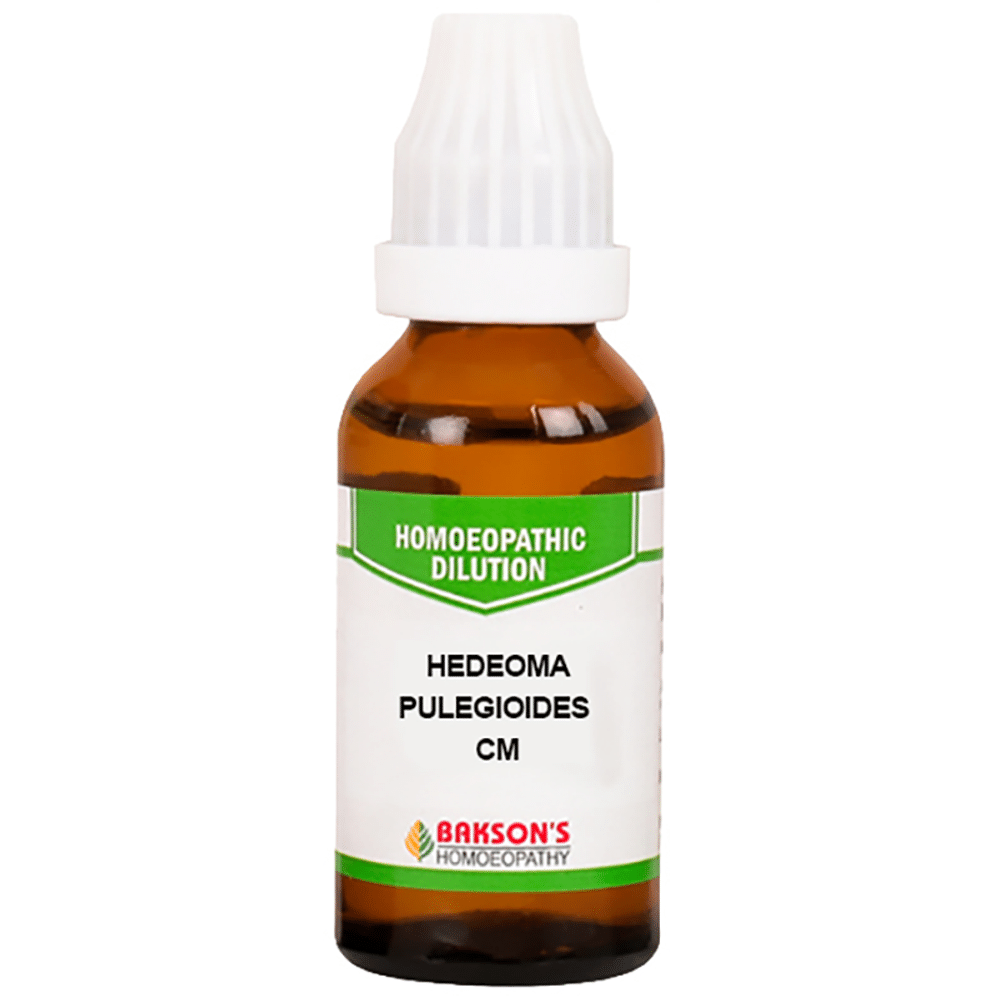Bakson's Homeopathy Hedeoma Pulegioides Dilution CM Bakson's Homeopathy Hedeoma Pulegioides Dilution CM