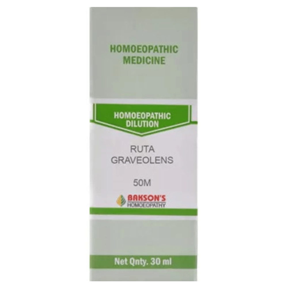 Bakson's Homeopathy Ruta Graveolens Dilution 50M Bakson's Homeopathy Ruta Graveolens Dilution 50M