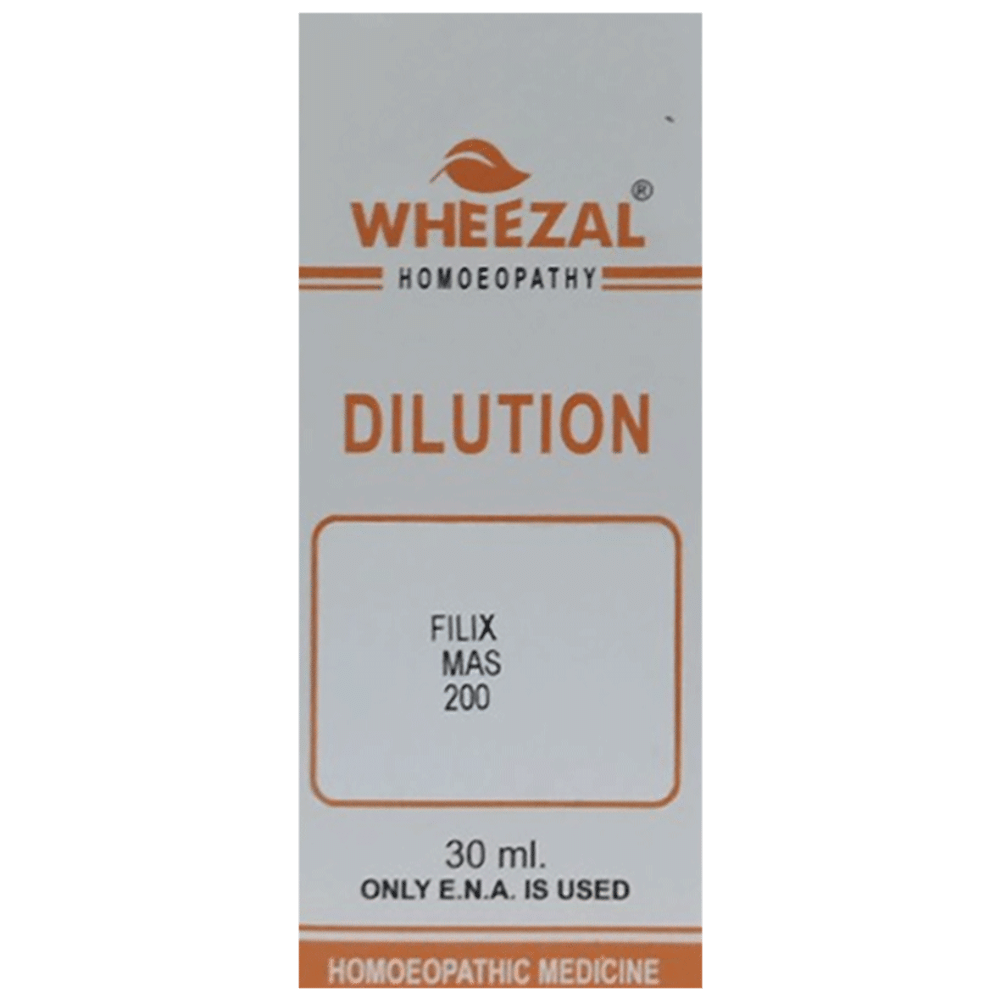 Wheezal Filix Mas Dilution 200 Wheezal Filix Mas Dilution 200