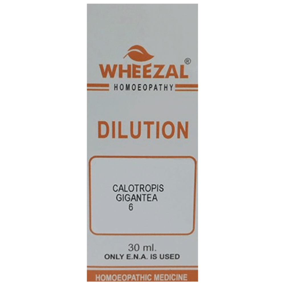 Wheezal Calotropis Gigantea Dilution 6 Wheezal Calotropis Gigantea Dilution 6