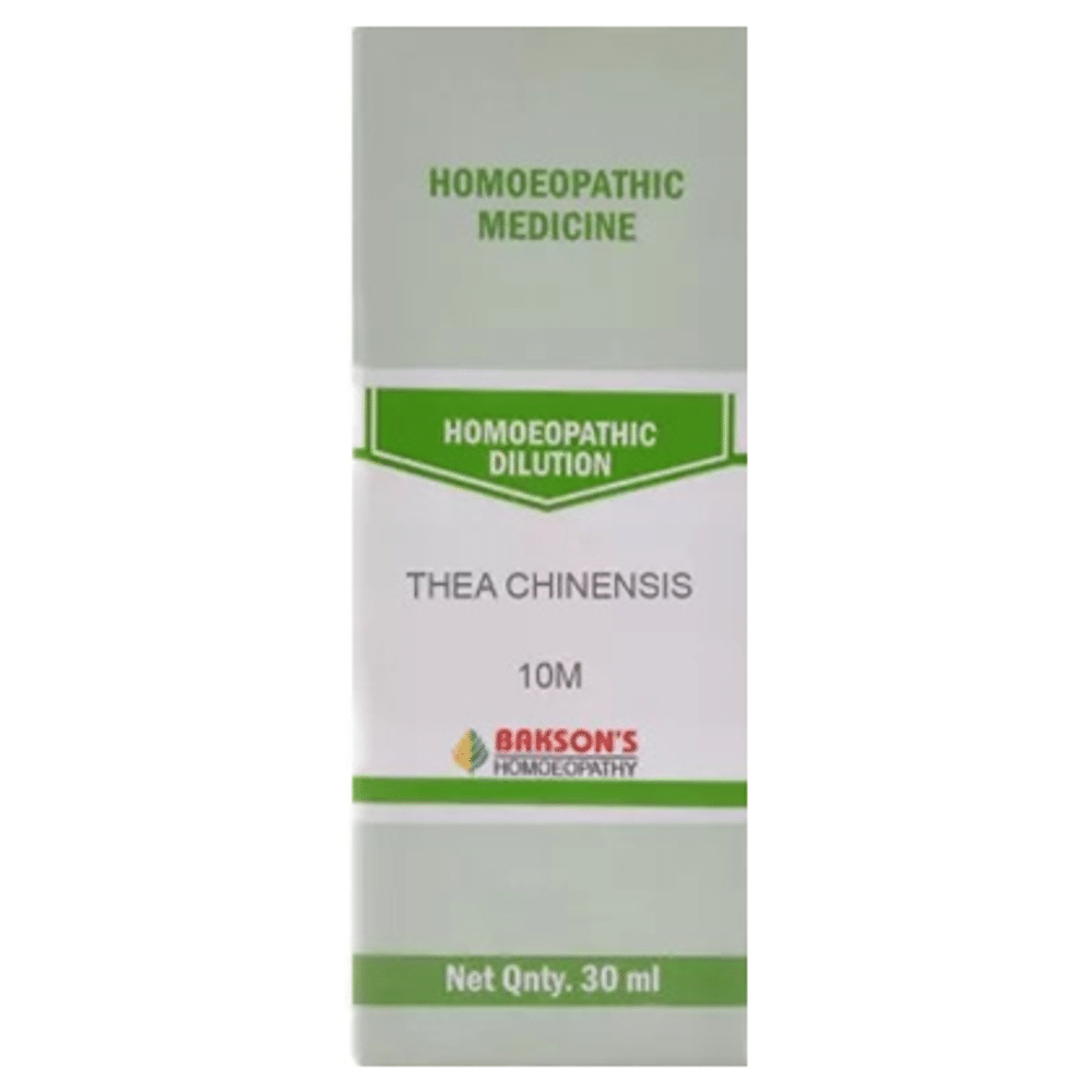 Bakson's Homeopathy Thea Chinensis Dilution 10M Bakson's Homeopathy Thea Chinensis Dilution 10M