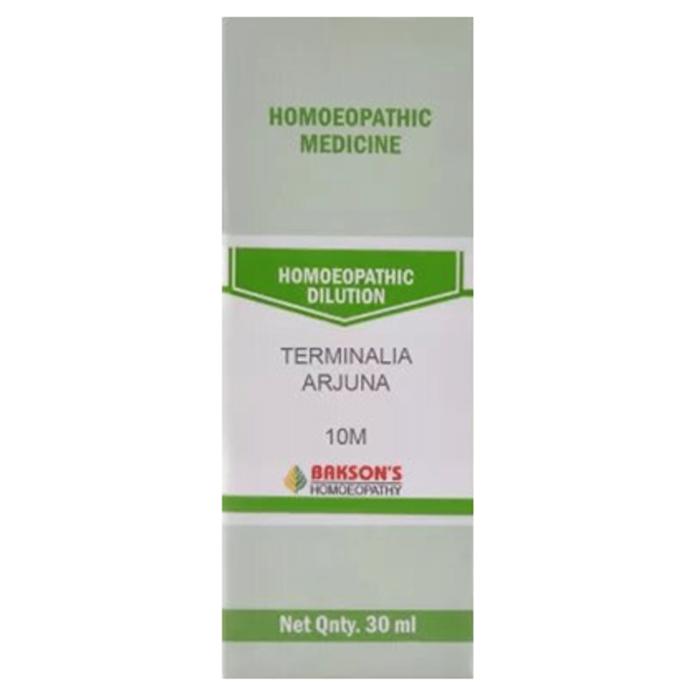 Bakson's Homeopathy Terminalia Arjuna Dilution 10M Bakson's Homeopathy Terminalia Arjuna Dilution 10M