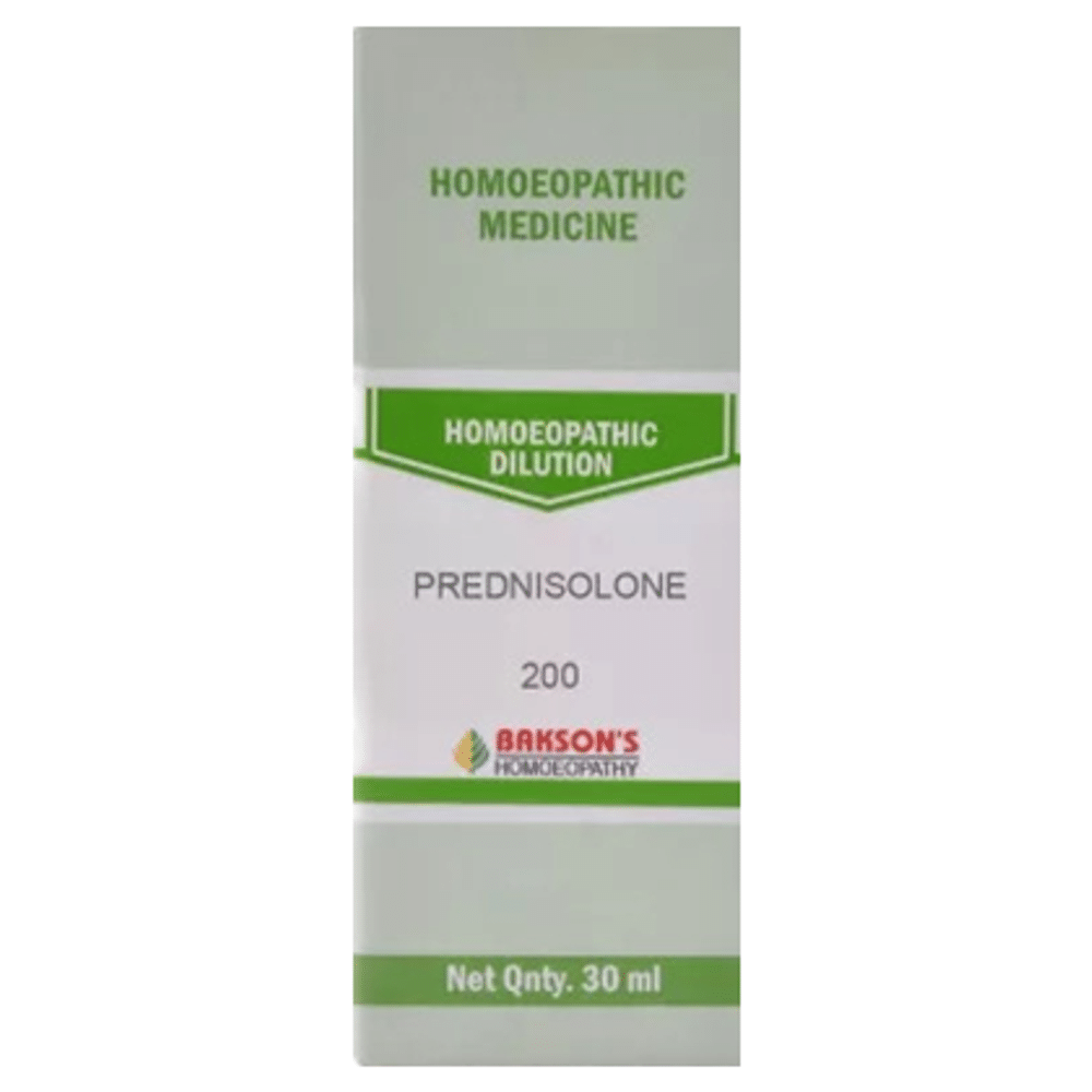 Bakson's Homeopathy Prednisolone Dilution 200