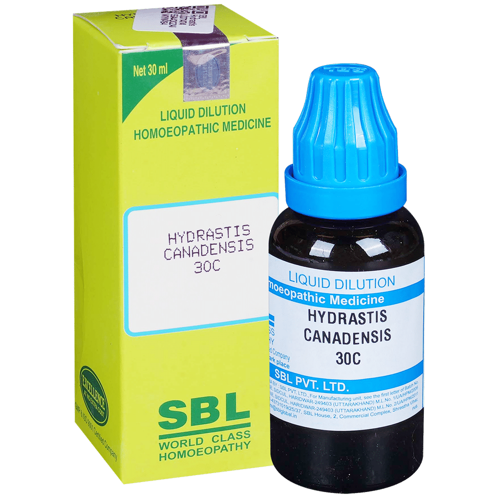 SBL Hydrastis Canadensis Dilution 30 CH