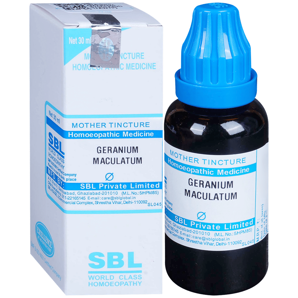 SBL Geranium Maculatum Mother Tincture Q SBL Geranium Maculatum Mother Tincture Q