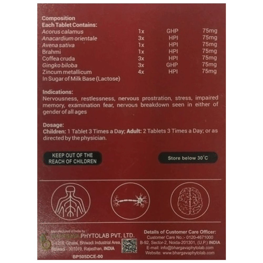 Bhargava Neuro-Fit Forte Tablet Bhargava Neuro-Fit Forte Tablet