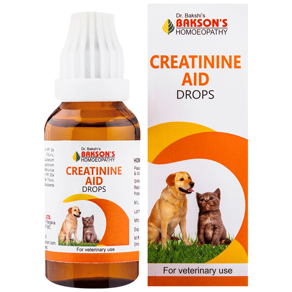 Bakson's Homeopathy Creatinine Aid Drop Bakson's Homeopathy Creatinine Aid Drop
