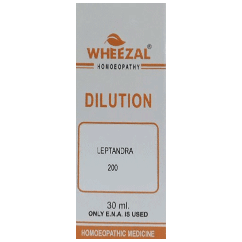 Wheezal Leptandra Dilution 200 Wheezal Leptandra Dilution 200