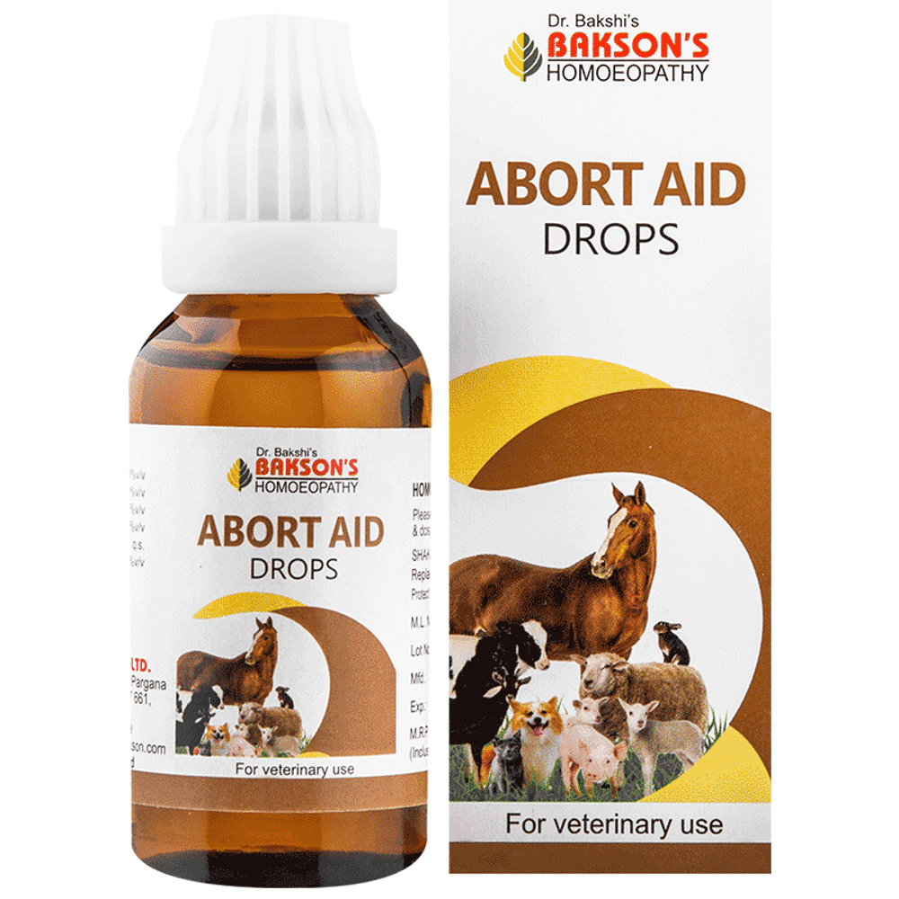 Bakson's Homeopathy Abort Aid Drop