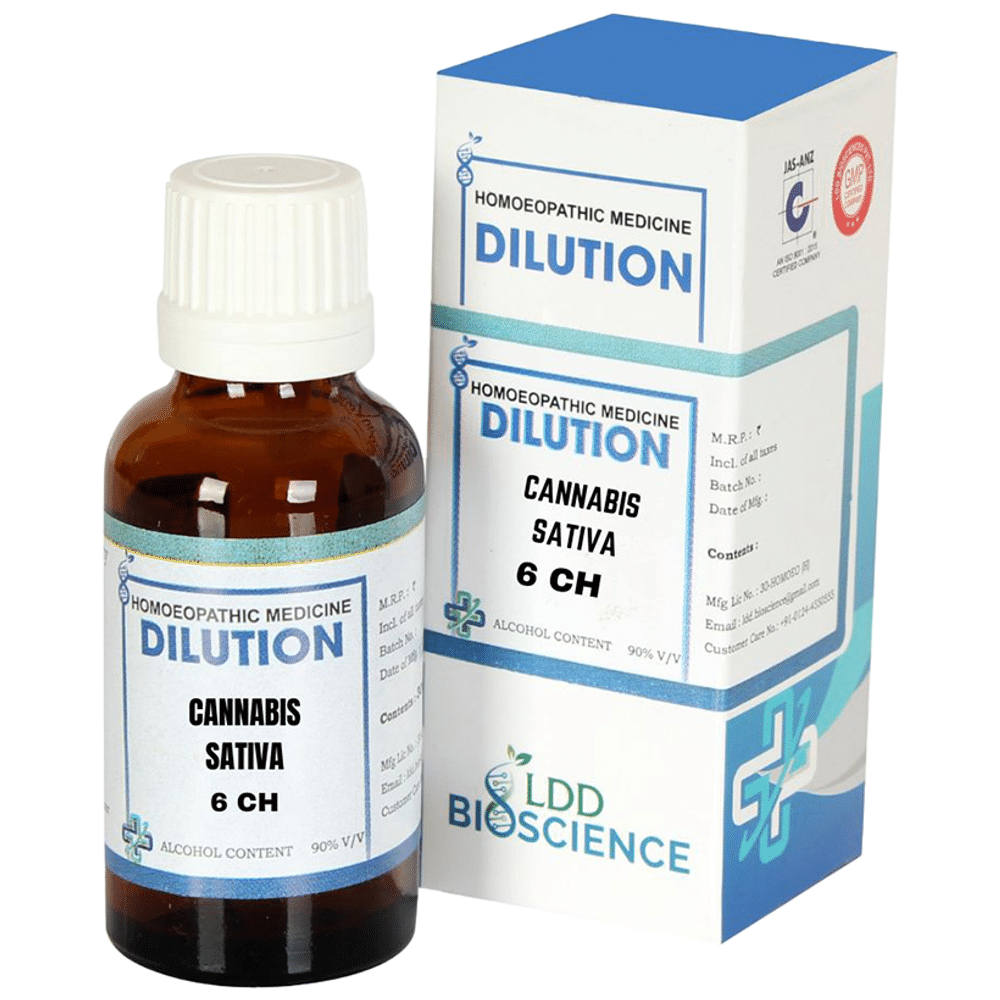 LDD Bioscience Cannabis Sativa Dilution 6 CH LDD Bioscience Cannabis Sativa Dilution 6 CH