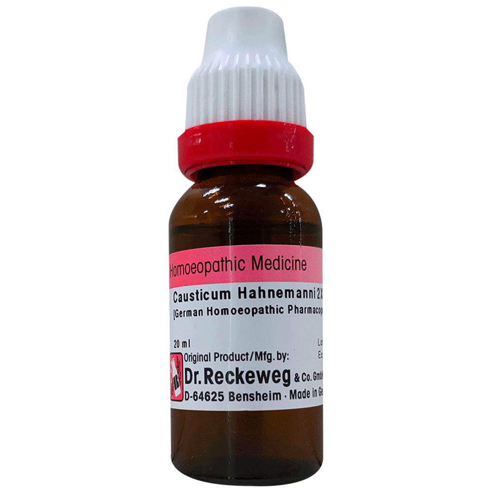 Dr. Reckeweg Causticum Hahnemanni Dilution 2X Dr. Reckeweg Causticum Hahnemanni Dilution 2X