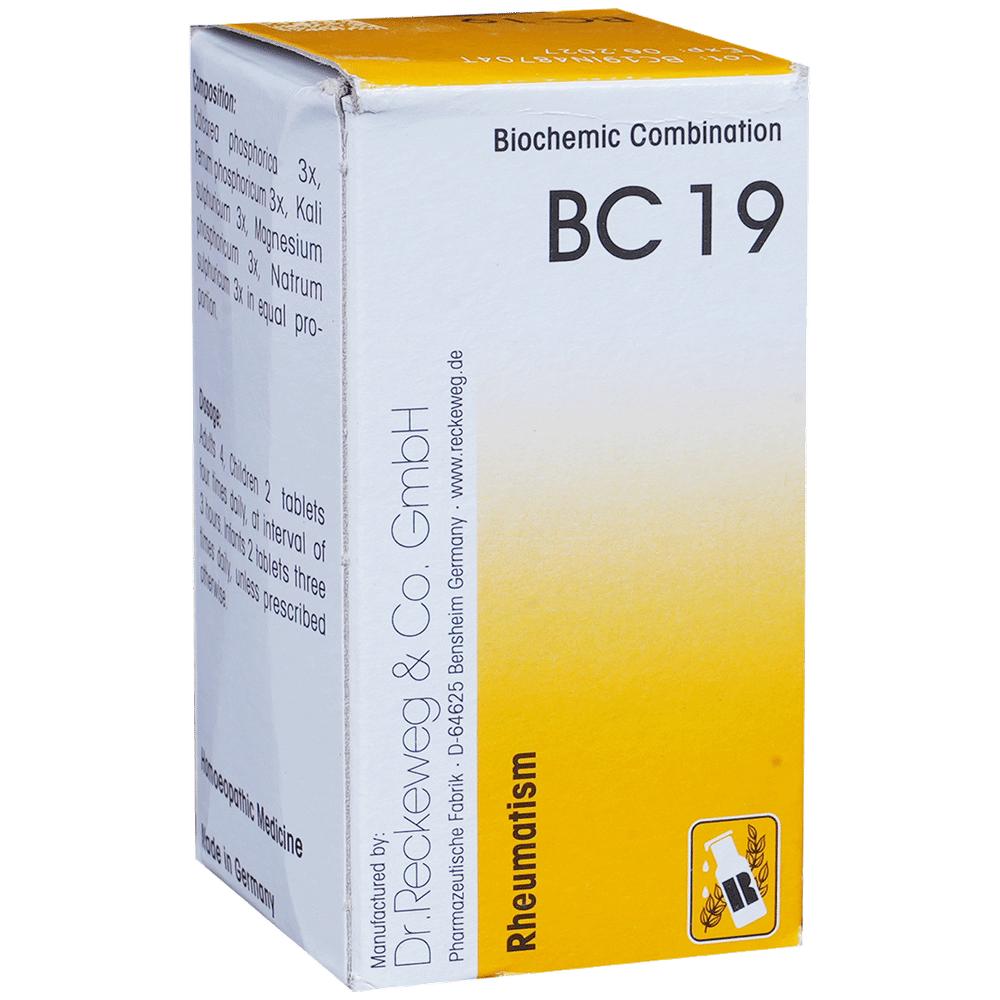 Dr. Reckeweg Bio-Combination 19 (BC 19) Tablet Dr. Reckeweg Bio-Combination 19 (BC 19) Tablet