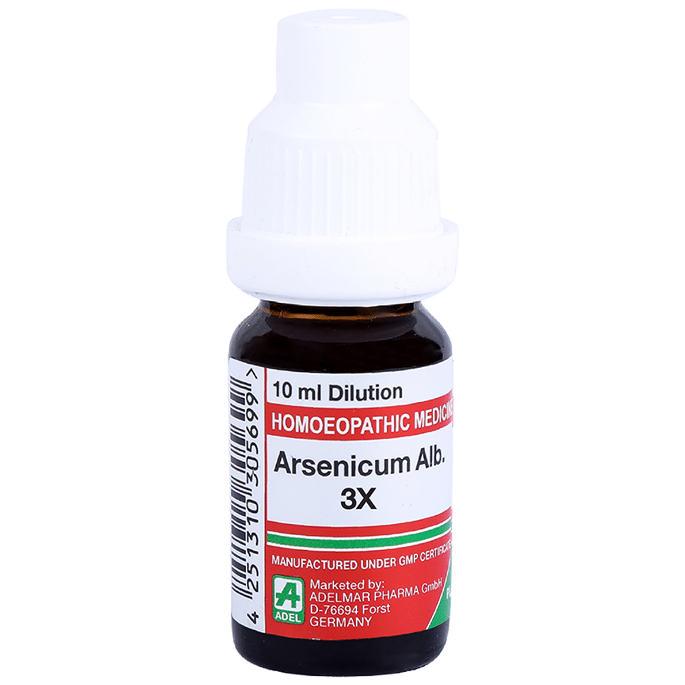 ADEL Arsenicum Alb. Dilution 3X ADEL Arsenicum Alb. Dilution 3X