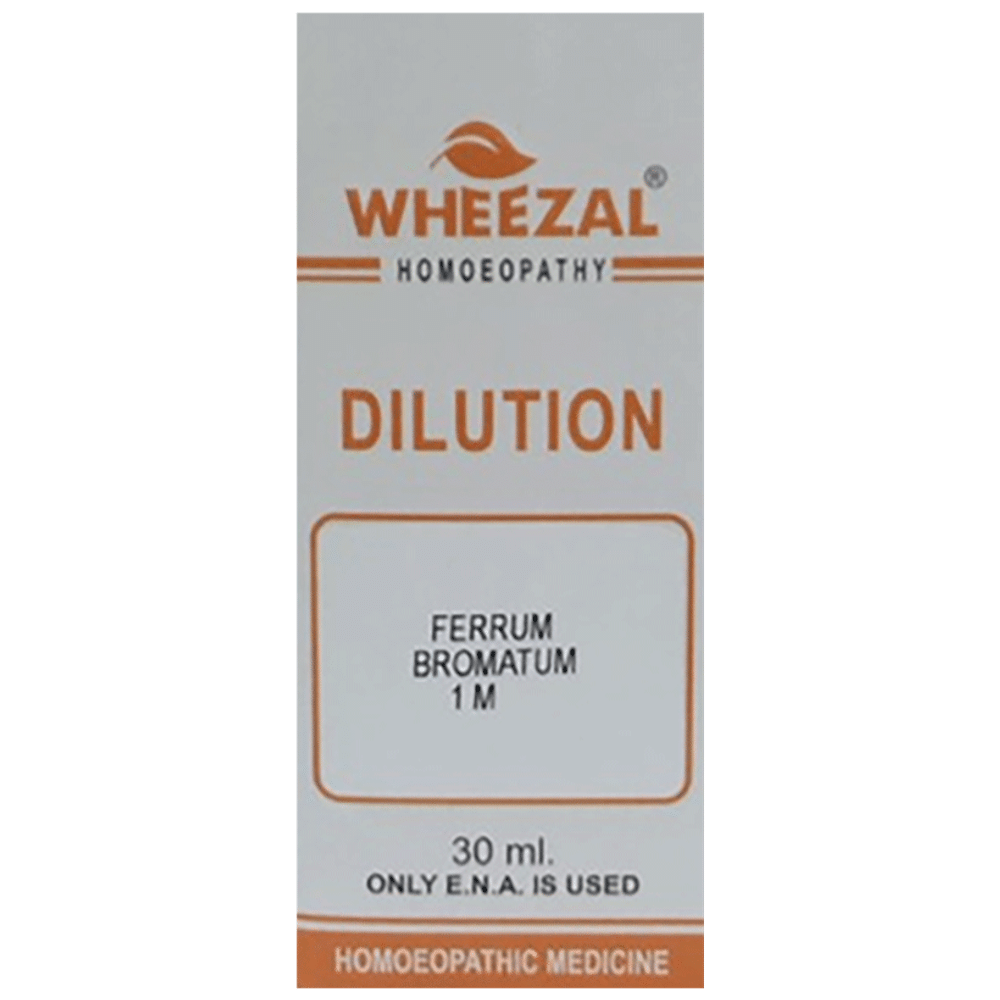 Wheezal Ferrum Bromatum Dilution 1M Wheezal Ferrum Bromatum Dilution 1M