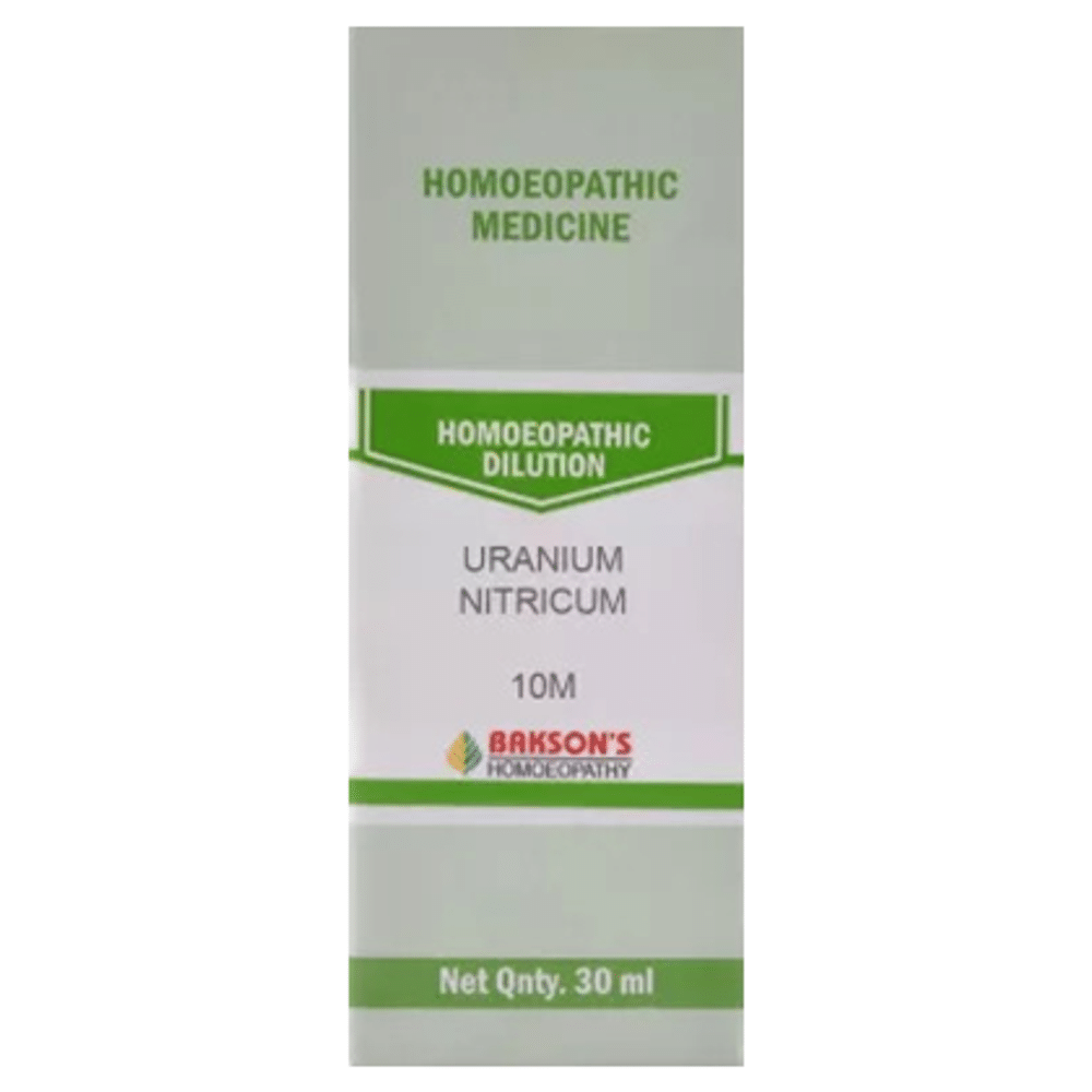 Bakson's Homeopathy Uranium Nitricum Dilution 10M Bakson's Homeopathy Uranium Nitricum Dilution 10M