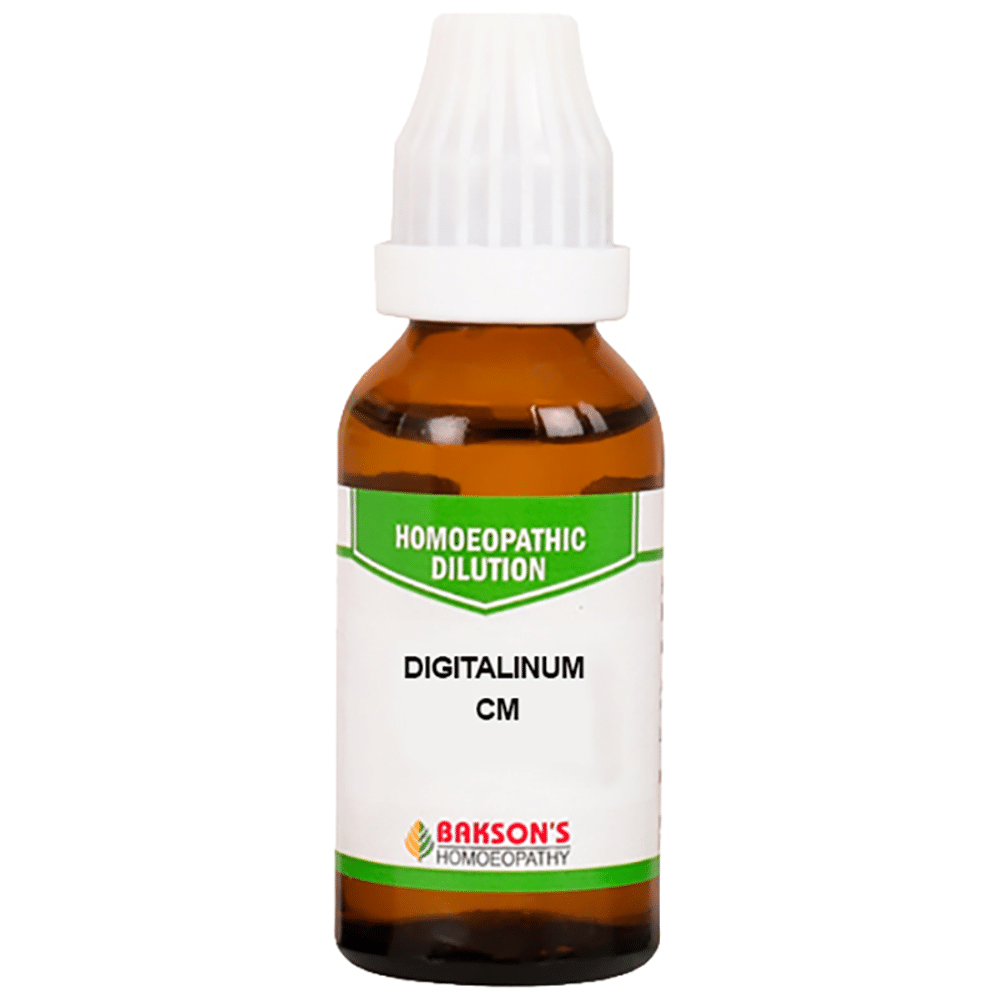 Bakson's Homeopathy Digitalinum Dilution CM Bakson's Homeopathy Digitalinum Dilution CM