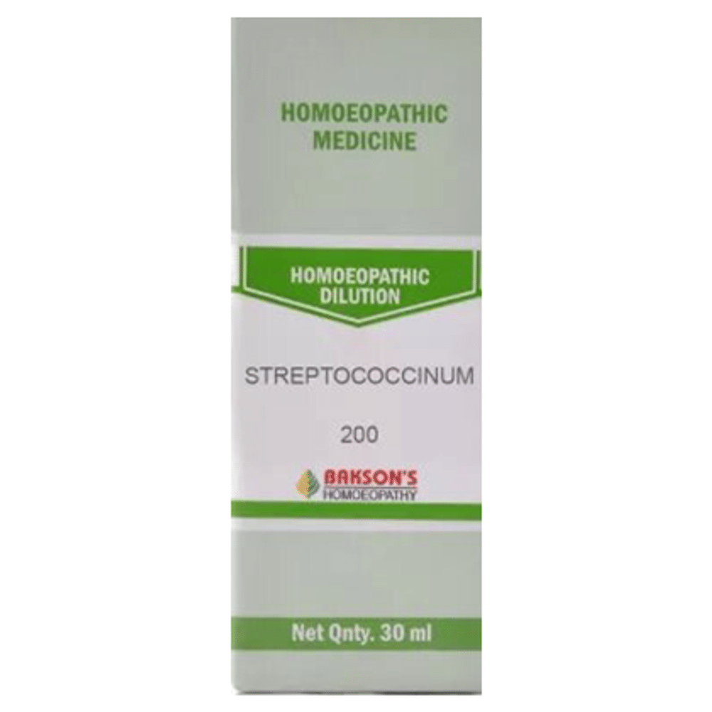 Bakson's Homeopathy Streptococcinum Dilution 200 Bakson's Homeopathy Streptococcinum Dilution 200