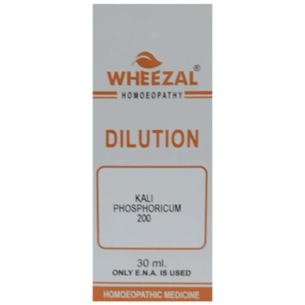 Wheezal Kali Phosphorium Dilution 200 Wheezal Kali Phosphorium Dilution 200