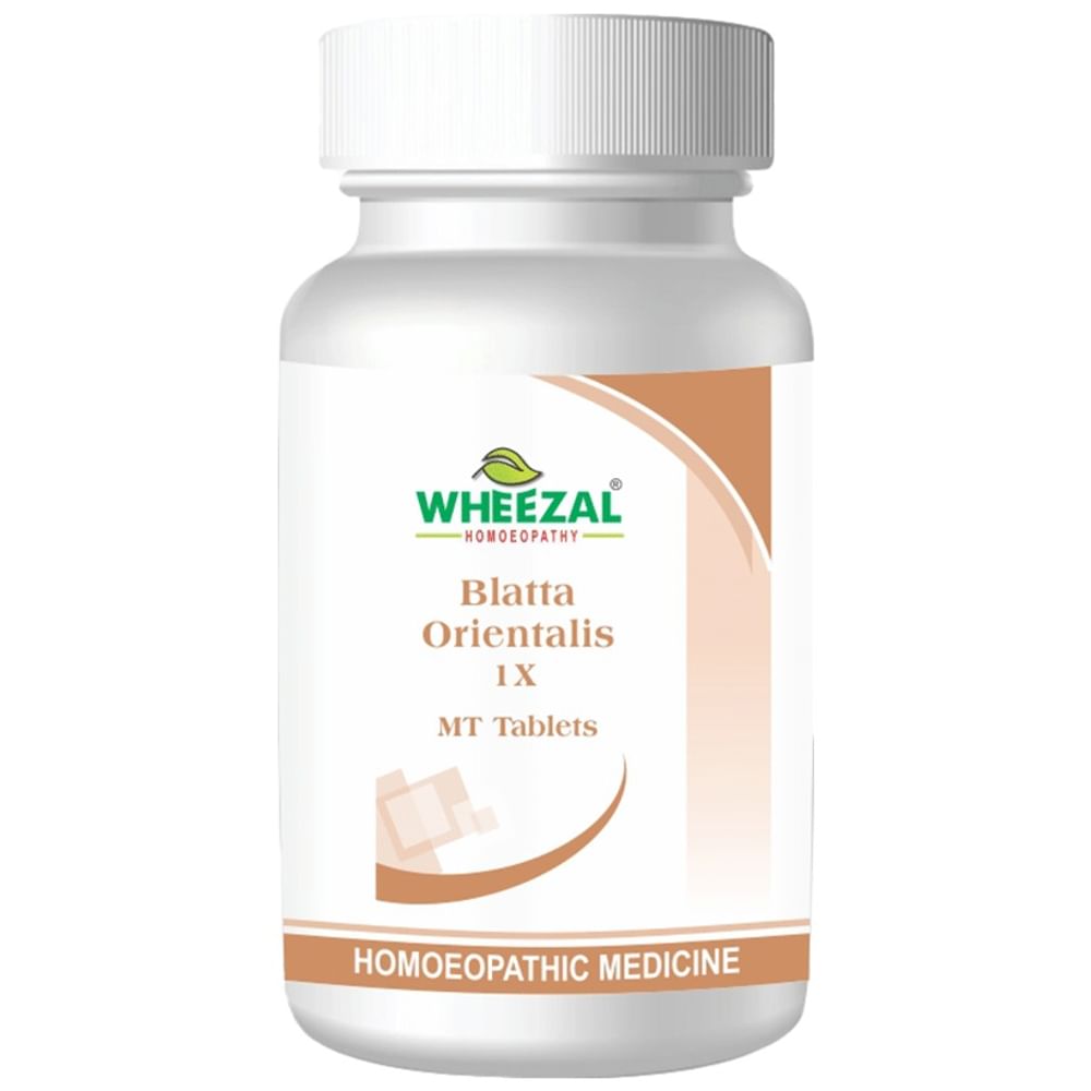 Wheezal Blatta Orientalis 1X MT Tablet Wheezal Blatta Orientalis 1X MT Tablet