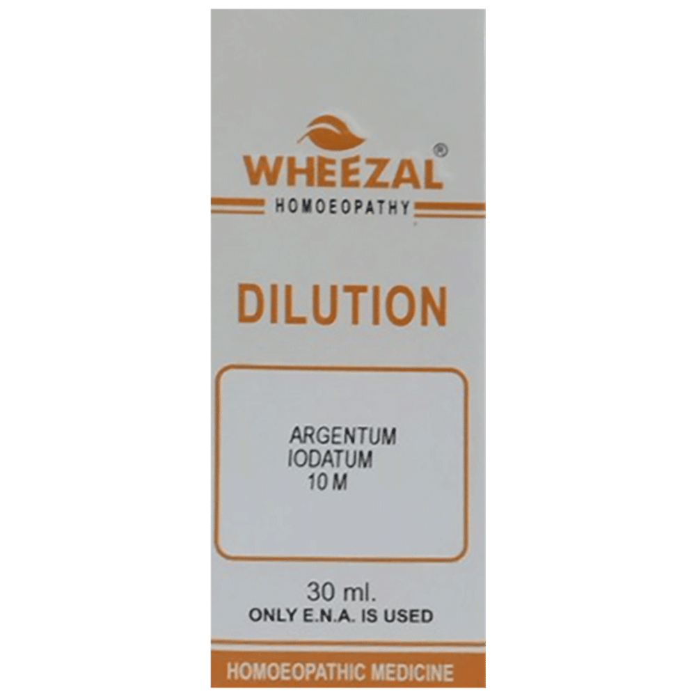 Wheezal Argentum Iodatum Dilution 10M Wheezal Argentum Iodatum Dilution 10M