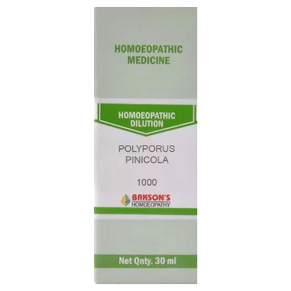 Bakson's Homeopathy Polyporus Pinicola Dilution 1000 CH
