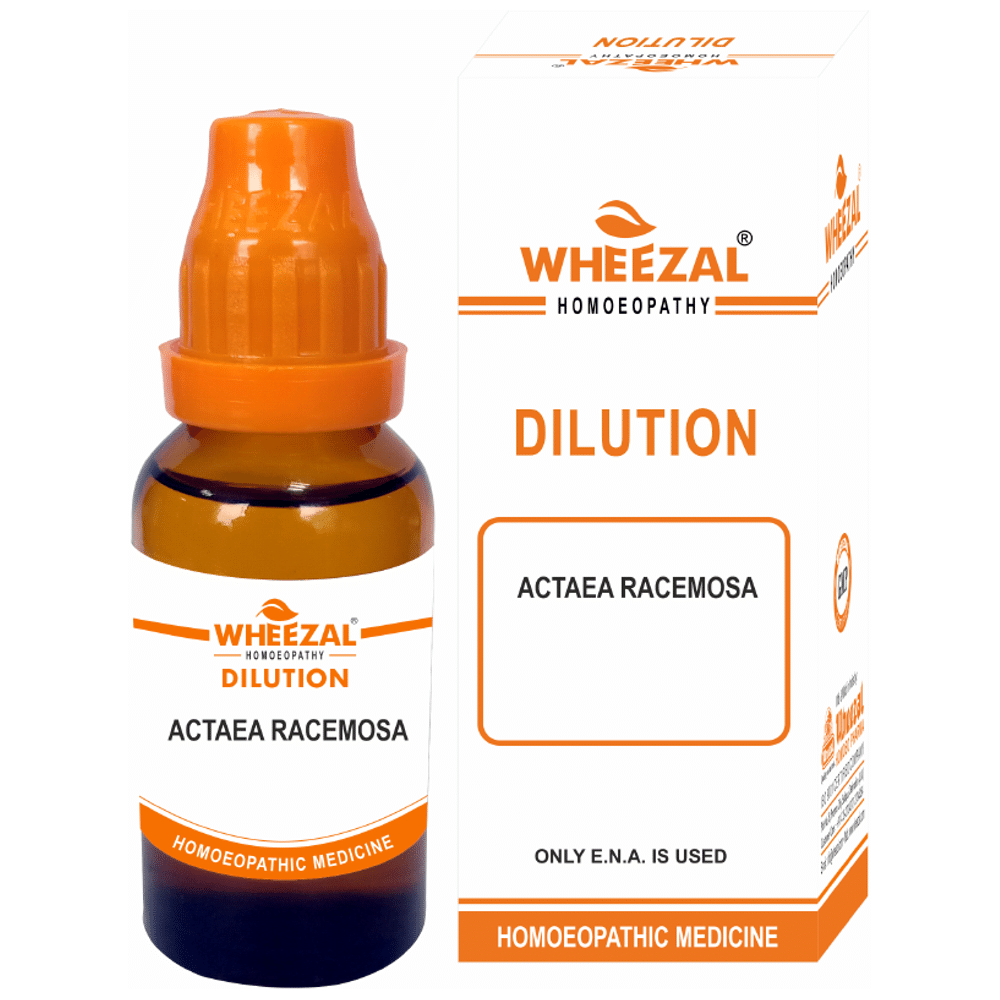 Wheezal Actaea Racemosa Dilution 200 Wheezal Actaea Racemosa Dilution 200