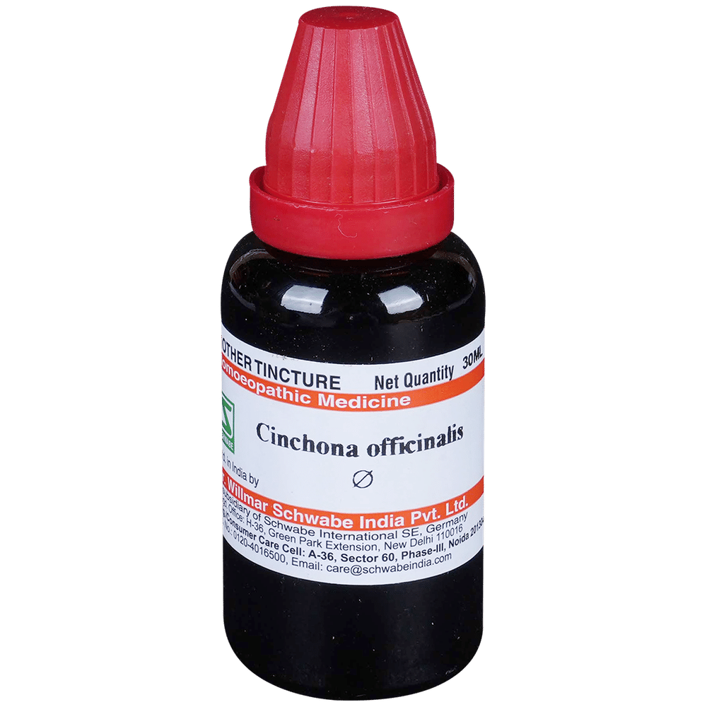 Dr Willmar Schwabe India Cinchona Officinalis Mother Tincture Q Dr Willmar Schwabe India Cinchona Officinalis Mother Tincture Q