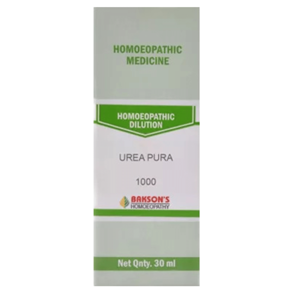 Bakson's Homeopathy Urea Pura Dilution 1000 CH Bakson's Homeopathy Urea Pura Dilution 1000 CH