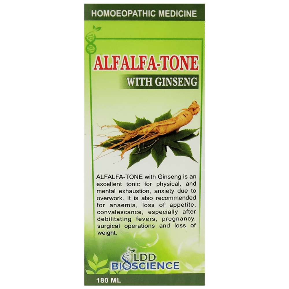 LDD Bioscience Alfalfa-Tone with Ginseng Syrup LDD Bioscience Alfalfa-Tone with Ginseng Syrup