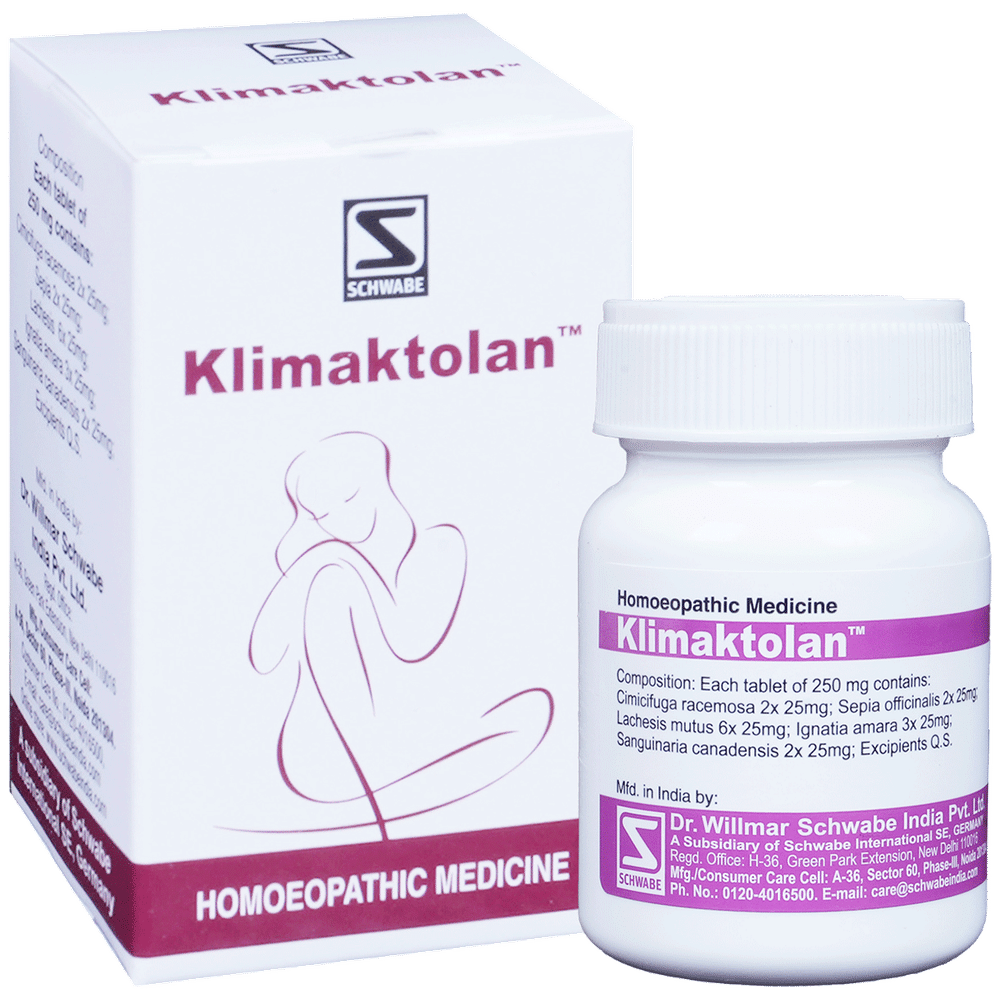 Dr Willmar Schwabe India Klimaktolan Tablet Dr Willmar Schwabe India Klimaktolan Tablet