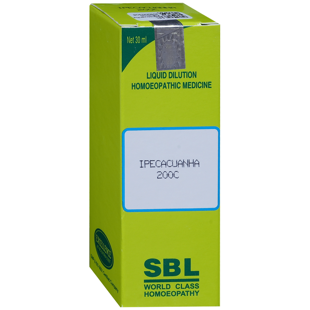 SBL Ipecacuanha Dilution 200 CH SBL Ipecacuanha Dilution 200 CH