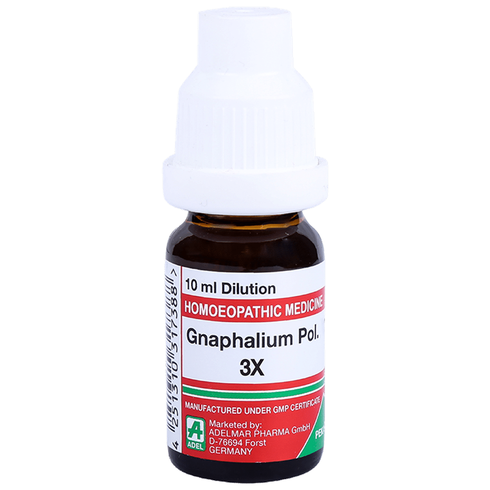 ADEL Gnaphalium Pol. Dilution 3X ADEL Gnaphalium Pol. Dilution 3X