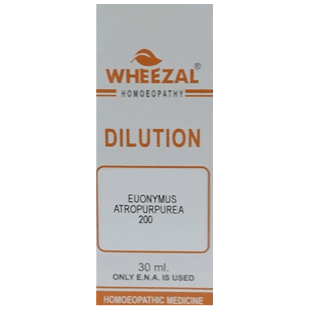 Wheezal Euonymus Atropurpurea Dilution 200 Wheezal Euonymus Atropurpurea Dilution 200