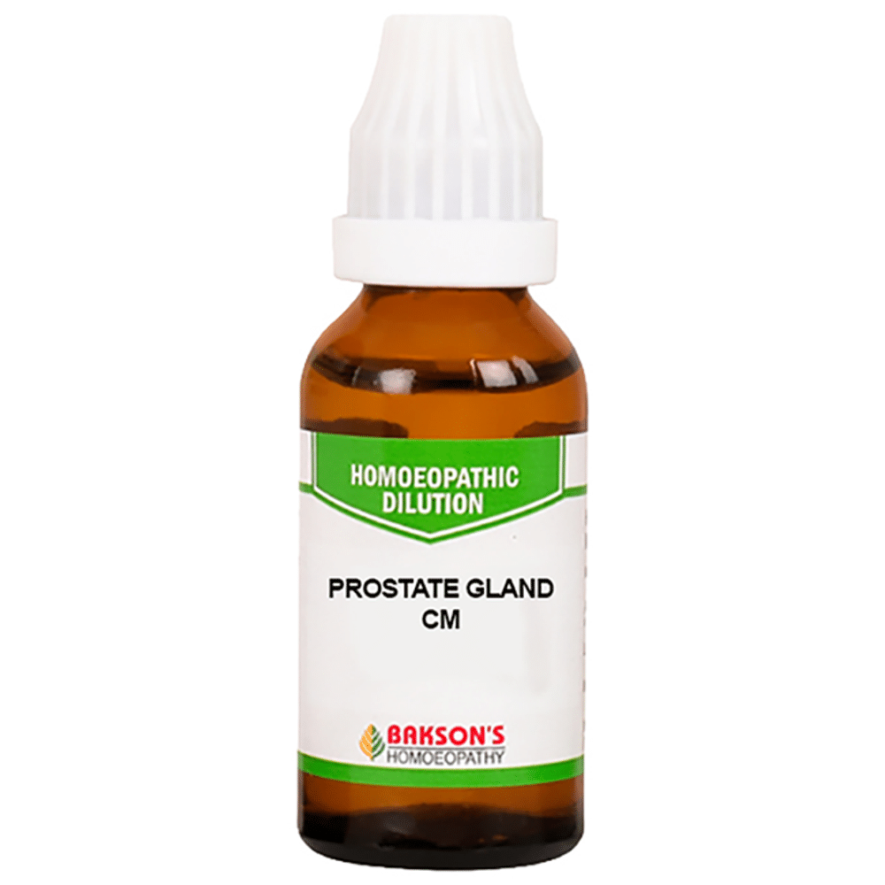 Bakson's Homeopathy Prostate Gland Dilution CM Bakson's Homeopathy Prostate Gland Dilution CM