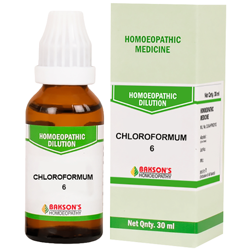 Bakson's Homeopathy Chloroformum Dilution 6 Bakson's Homeopathy Chloroformum Dilution 6