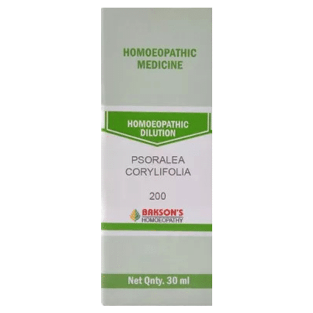Bakson's Homeopathy Psoralea Corylifolia Dilution 200 Bakson's Homeopathy Psoralea Corylifolia Dilution 200