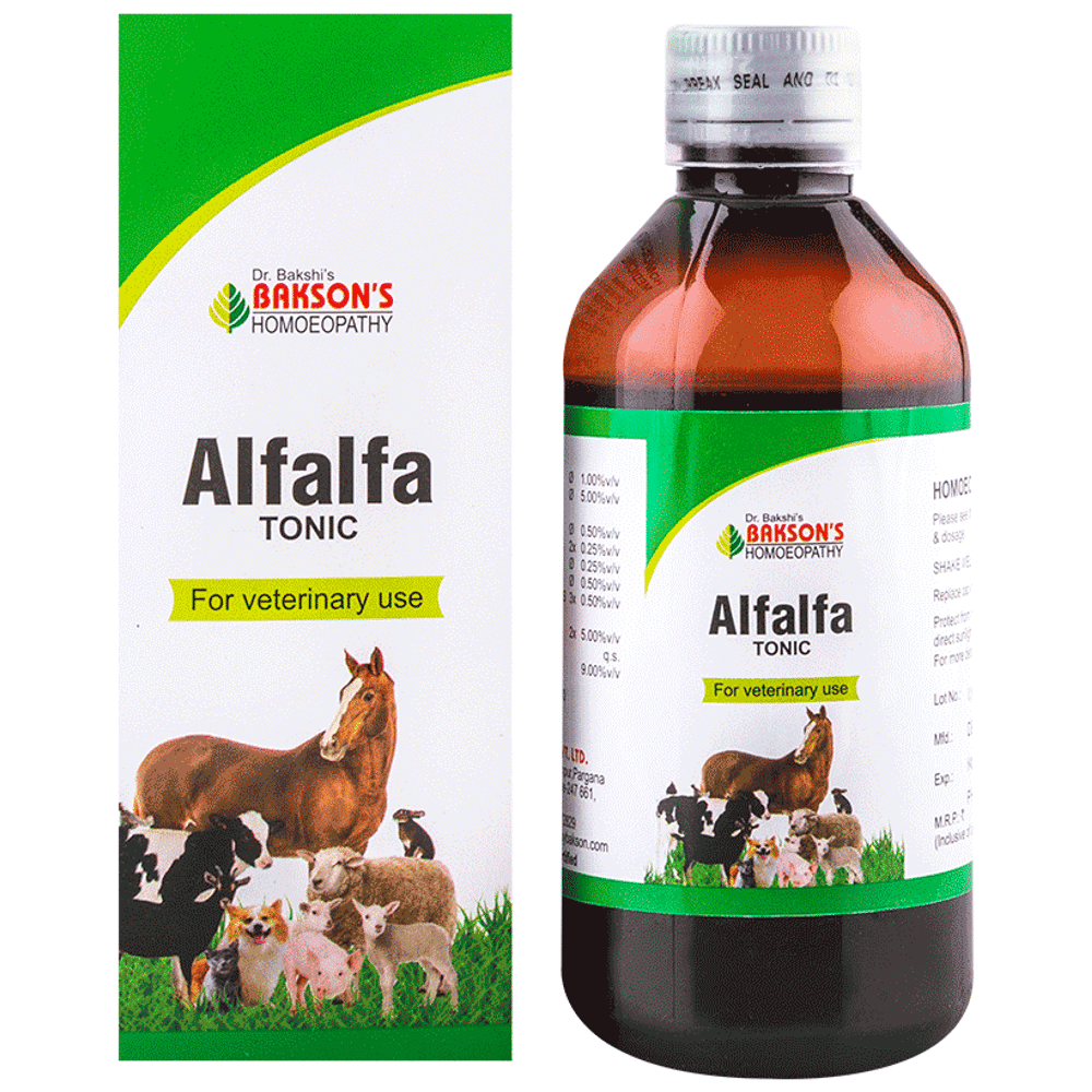 Bakson's Homeopathy Alfalfa Tonic Bakson's Homeopathy Alfalfa Tonic
