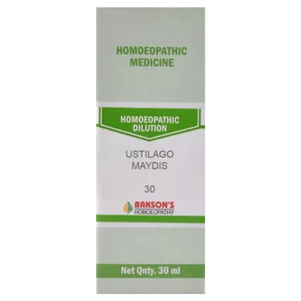 Bakson's Homeopathy Ustilago Maydis Dilution 30 Bakson's Homeopathy Ustilago Maydis Dilution 30
