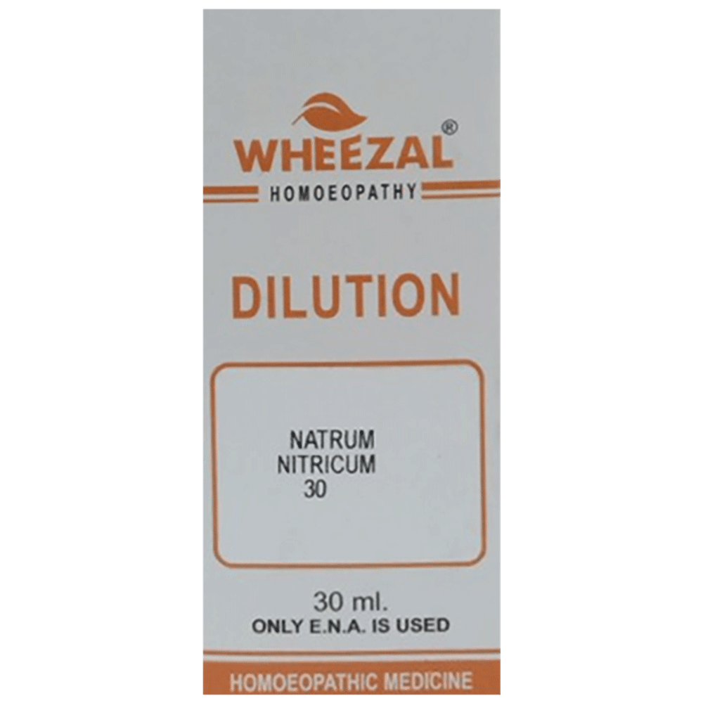 Wheezal Natrum Nitricum Dilution 30 Wheezal Natrum Nitricum Dilution 30
