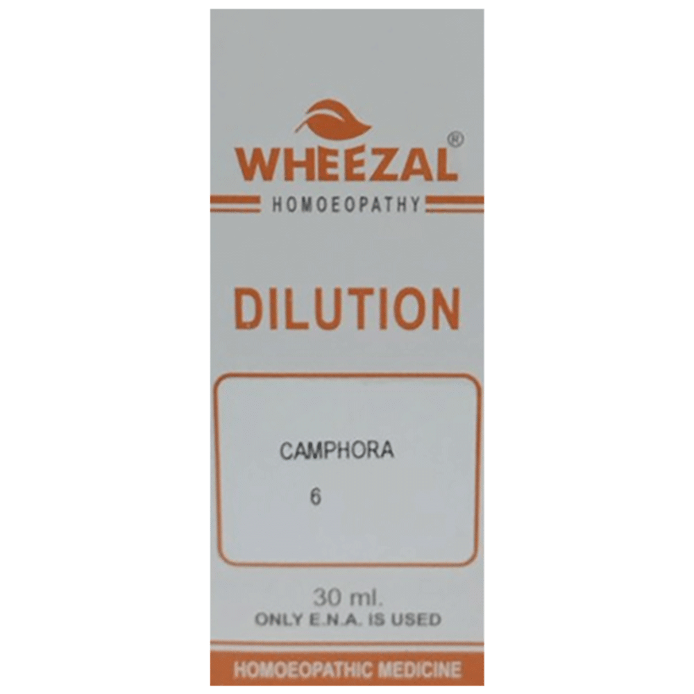 Wheezal Camphora Dilution 6 Wheezal Camphora Dilution 6
