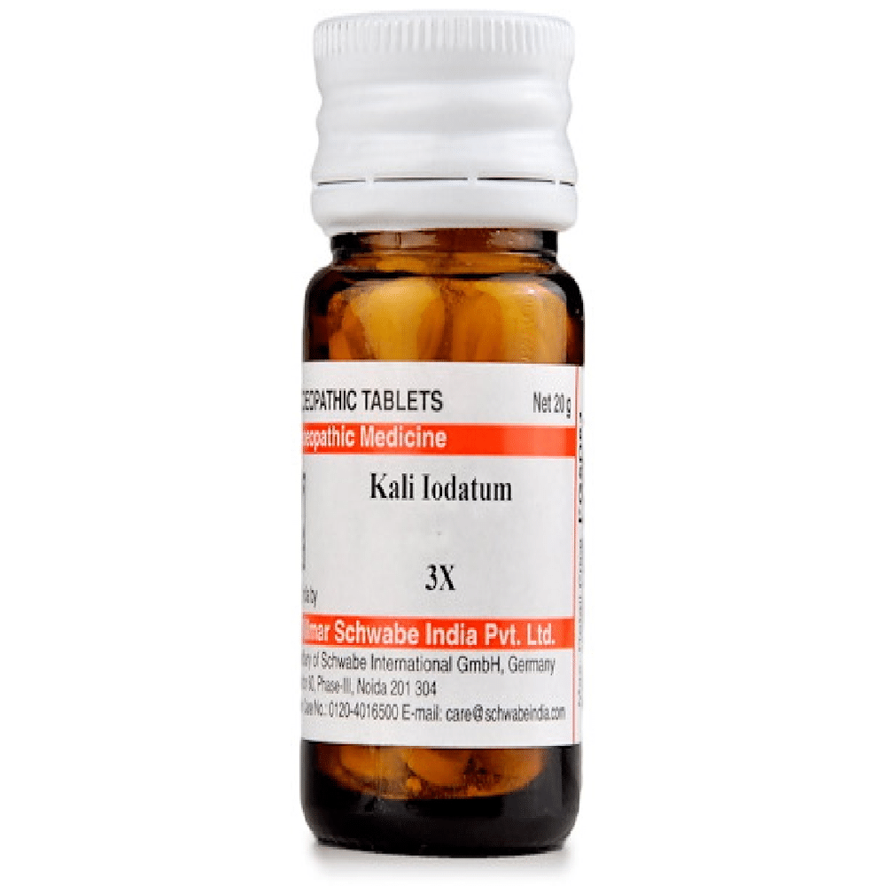 Dr Willmar Schwabe India Kali Iodatum Trituration Tablet 3X