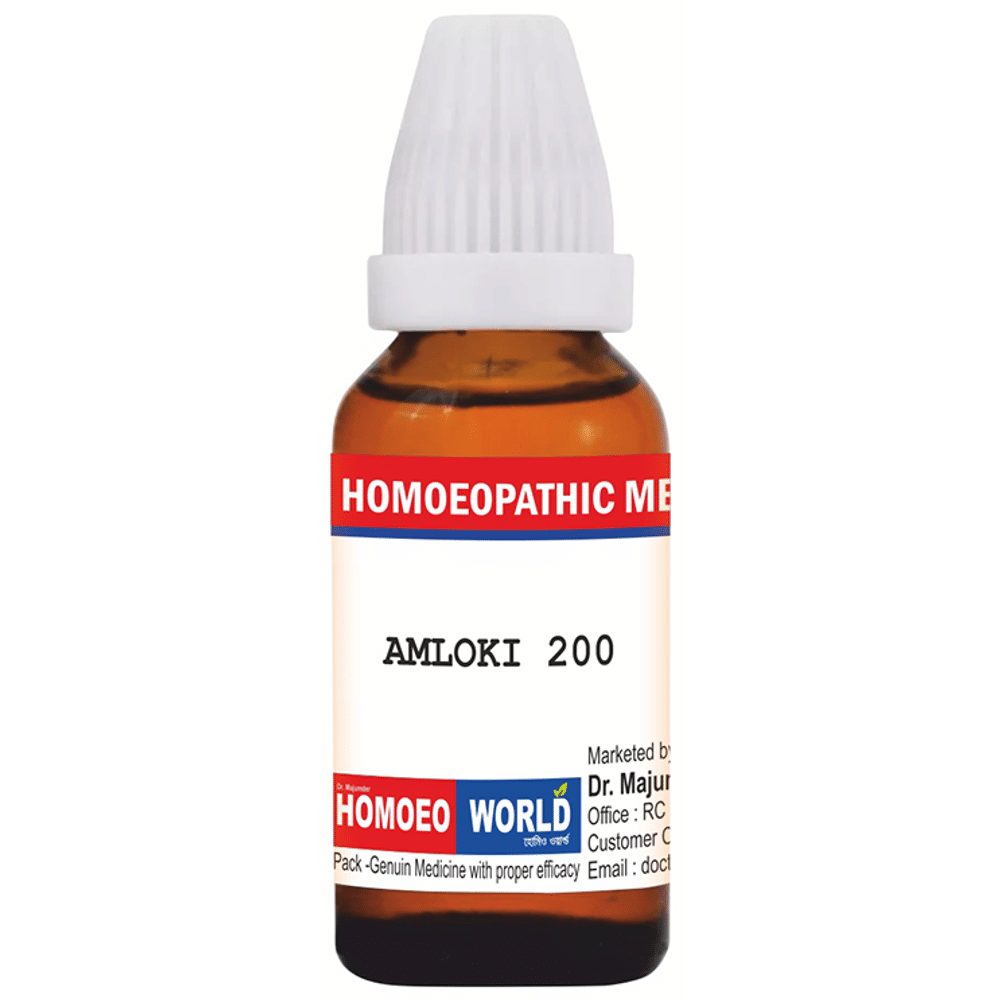 Dr. Majumder Homeo World Amloki Dilution (30 ml Each) 200 CH