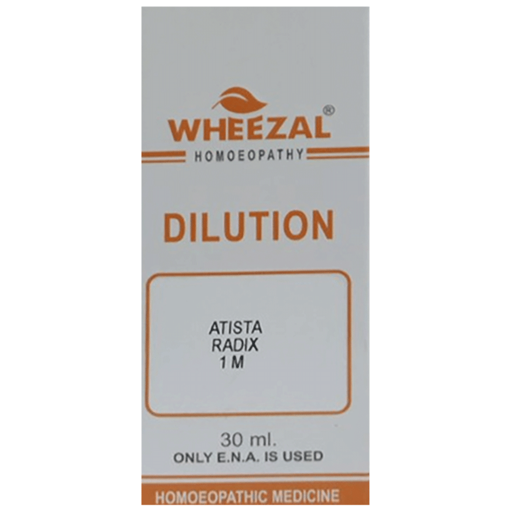Wheezal Asita Radix Dilution 1M Wheezal Asita Radix Dilution 1M