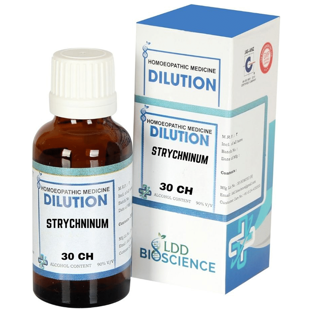 LDD Bioscience Strychninum Dilution 30 CH LDD Bioscience Strychninum Dilution 30 CH