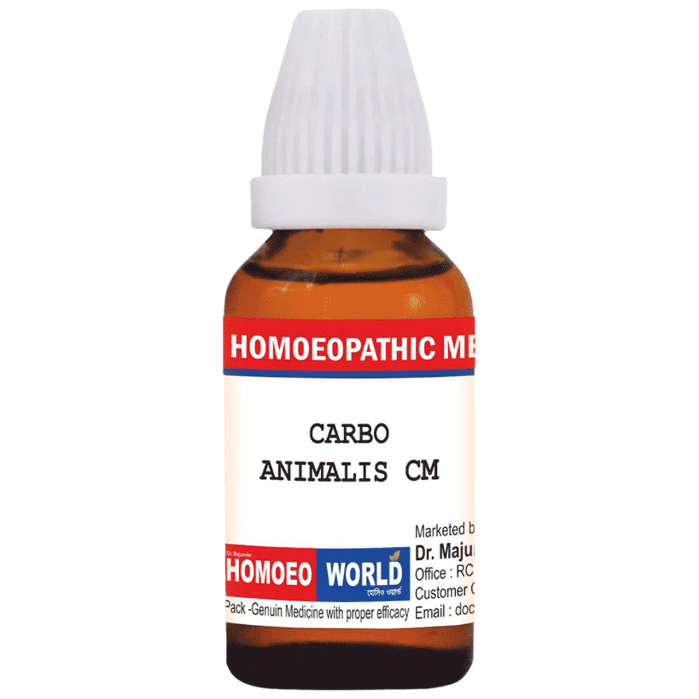 Dr. Majumder Homeo World Carbo Animalis Dilution (30ml Each) CM Dr. Majumder Homeo World Carbo Animalis Dilution (30ml Each) CM