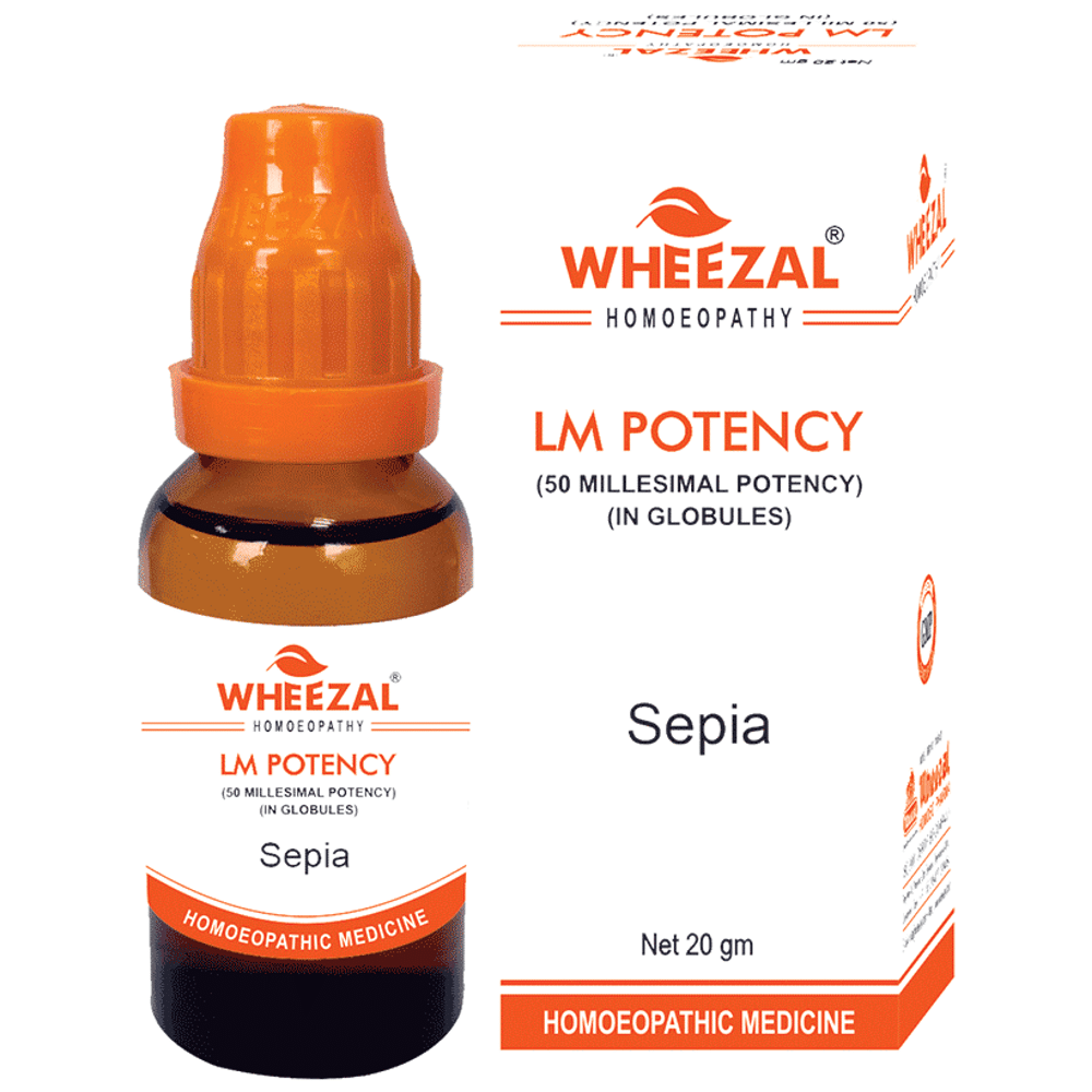 Wheezal Sepia Globules 0/6 LM Wheezal Sepia Globules 0/6 LM