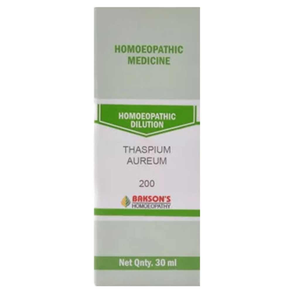 Bakson's Homeopathy Thaspium Aureum Dilution 200 Bakson's Homeopathy Thaspium Aureum Dilution 200