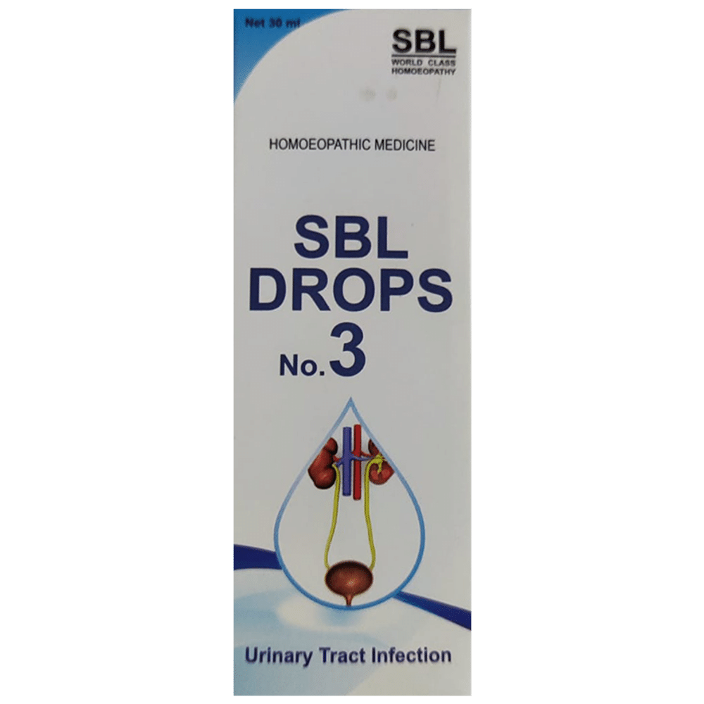 SBL Drops No. 3 (For UTI) SBL Drops No. 3 (For UTI)
